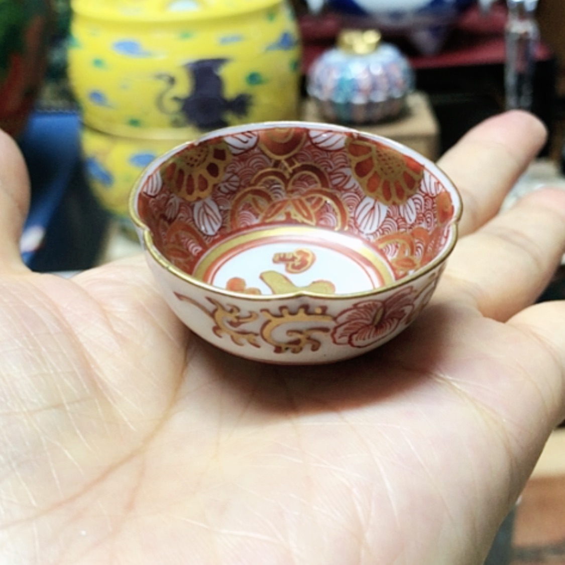【闪购商品】碗老九谷烧一口杯