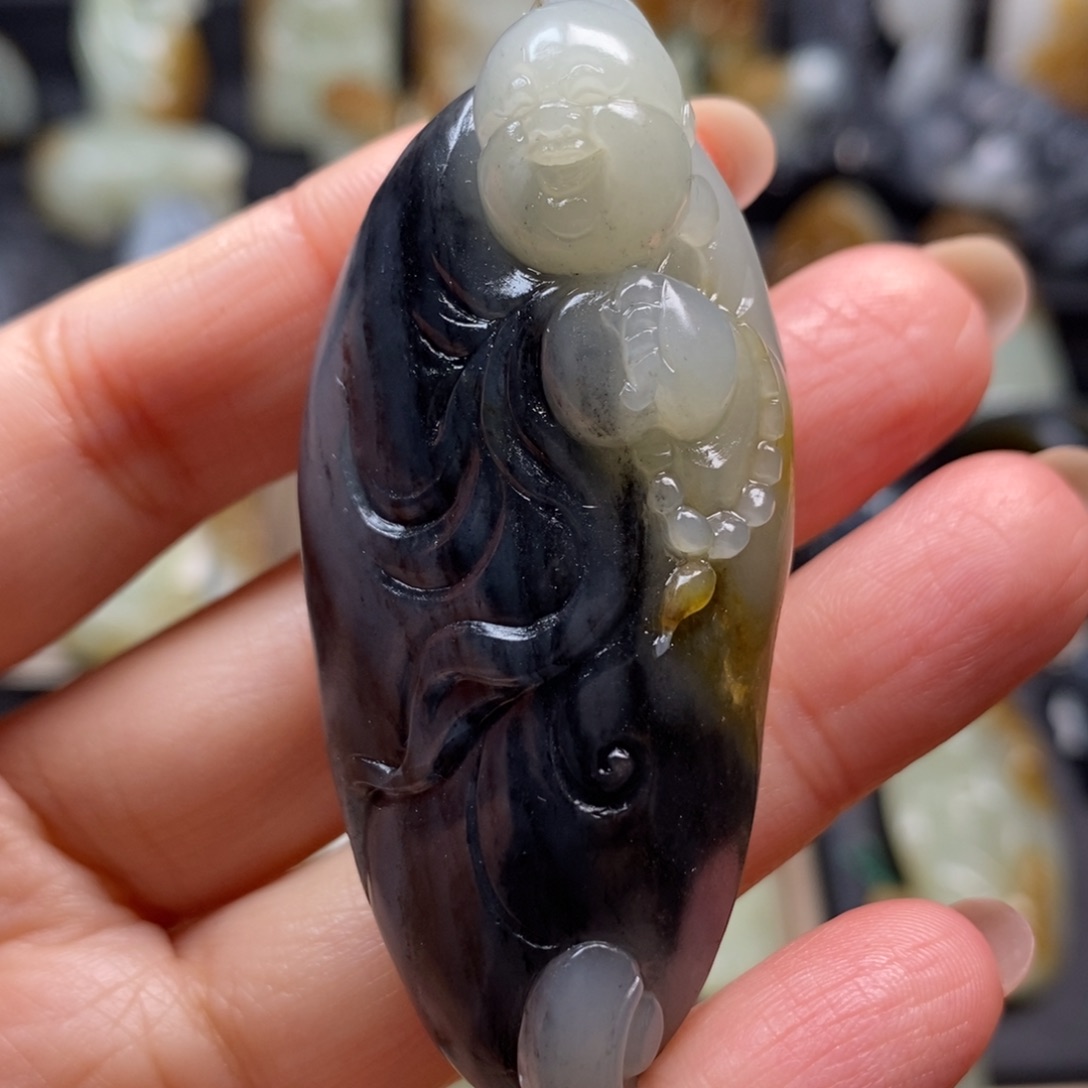 和田玉挂件未镶嵌