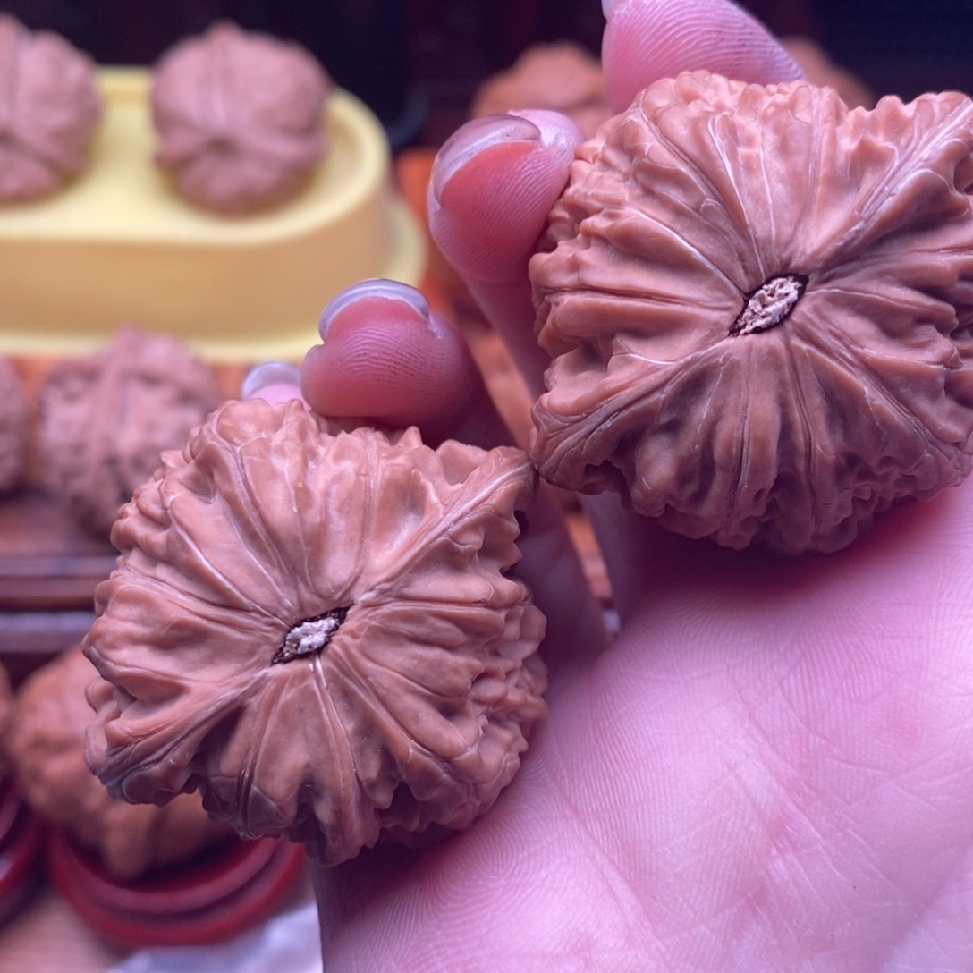 文玩核桃把件鲲*磨盘