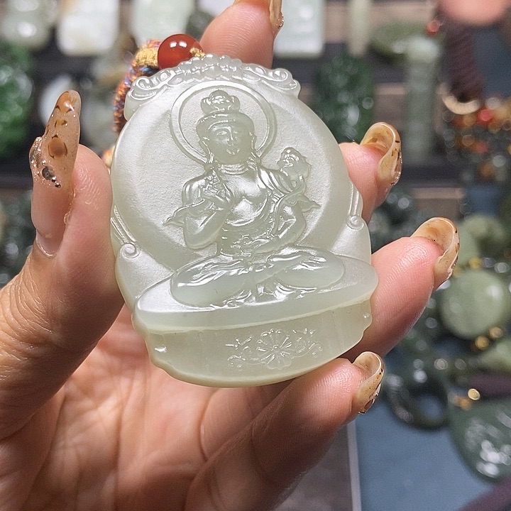 和田玉挂件未镶嵌