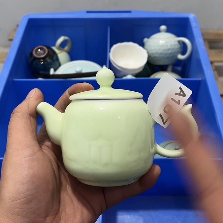 茶具默认微瑕瓷器、茶具、壶、摆件，介意勿拍 