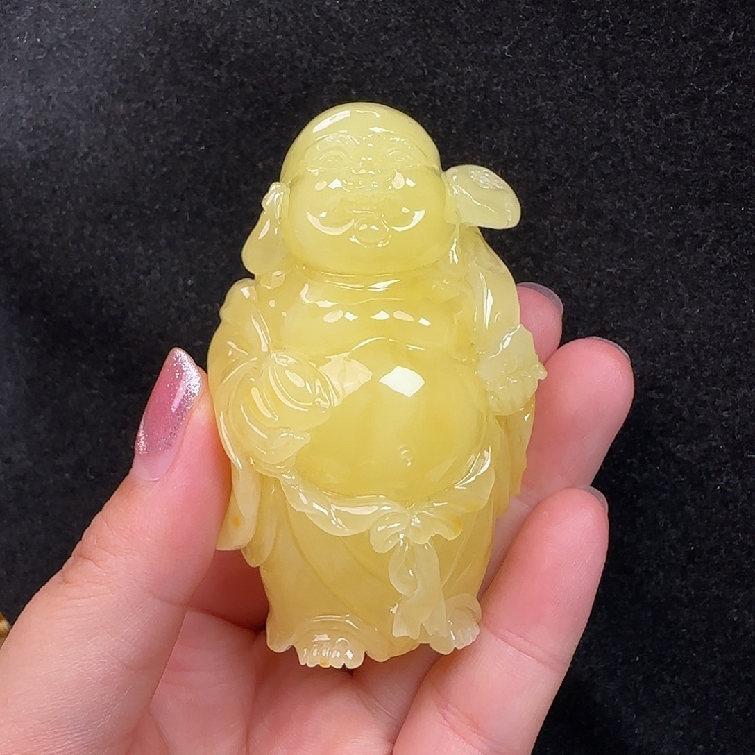 蜜蜡未镶嵌珠宝奇石微粉