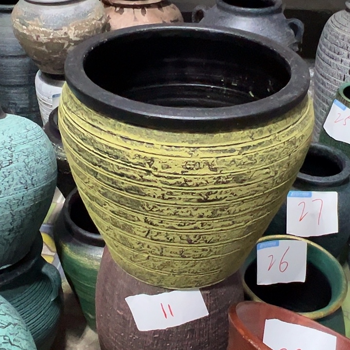 黄色小缸高20口20默认打孔