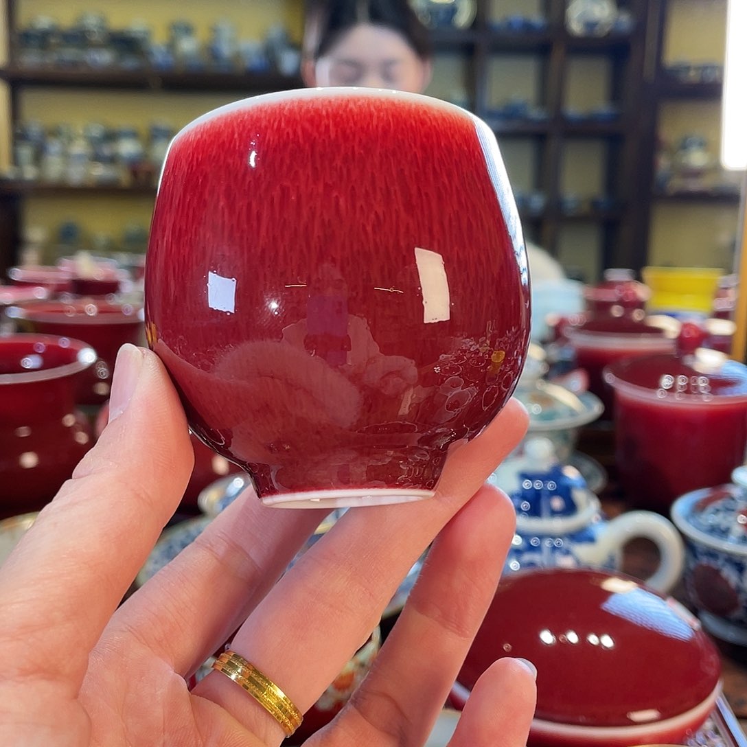 清欢雅玩原矿郎红福利杯