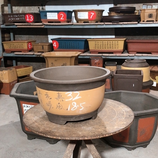 紫砂紫砂花盆包邮