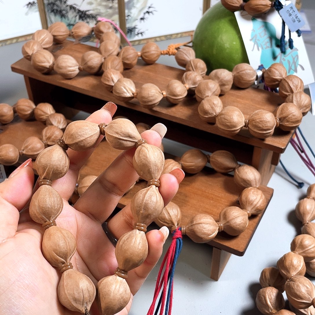 P***e手串/手链橄榄核18/24梅林铁核