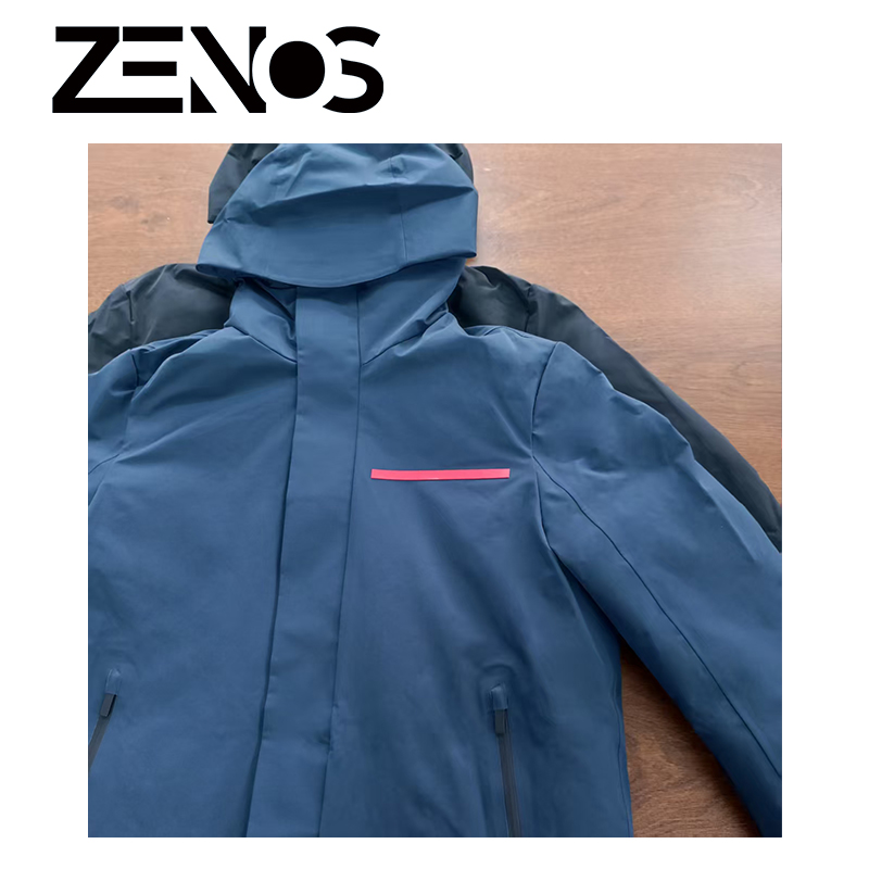 P秋冬中长款男士连帽保暖羽绒外套修身型（卡码拍小）