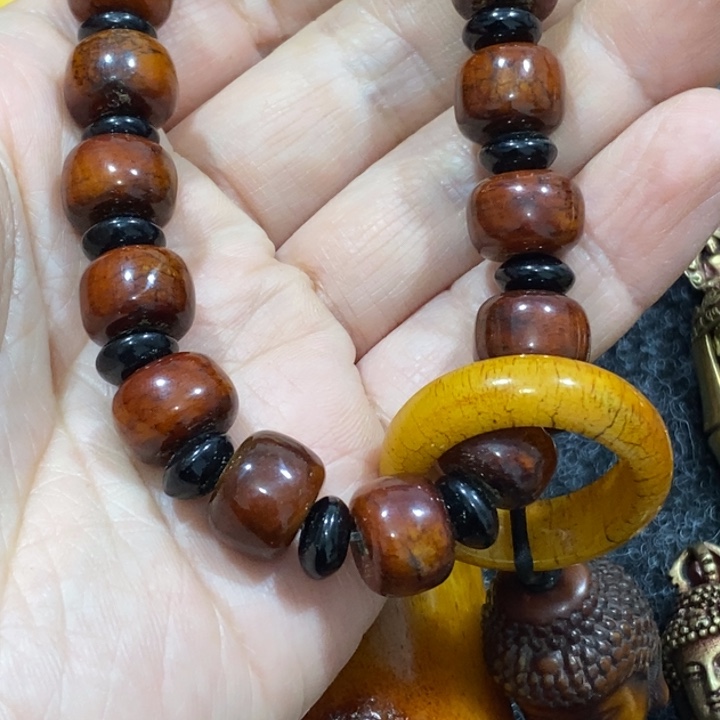 滴血莲花菩提吊坠