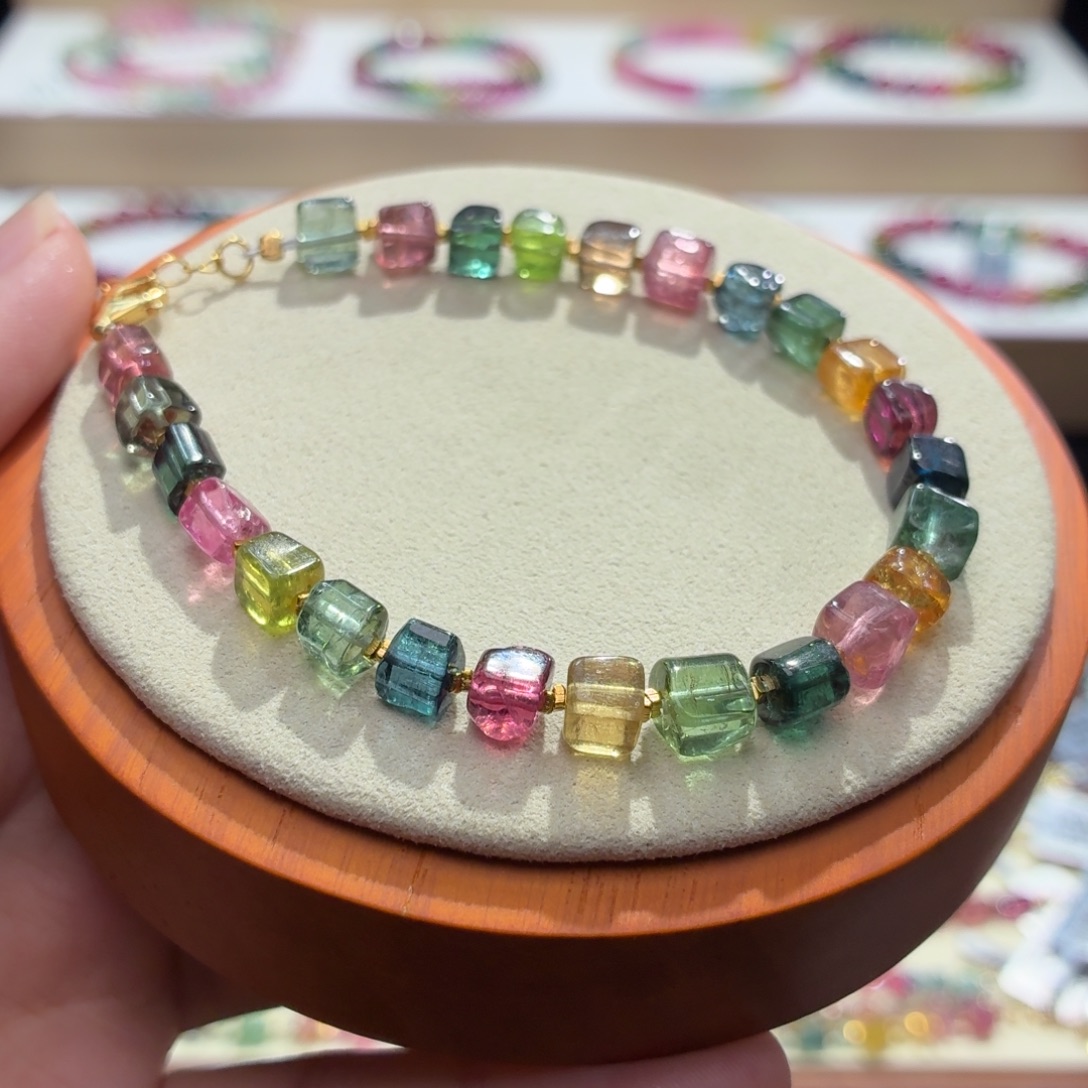 未镶嵌手串碧玺两天看货期