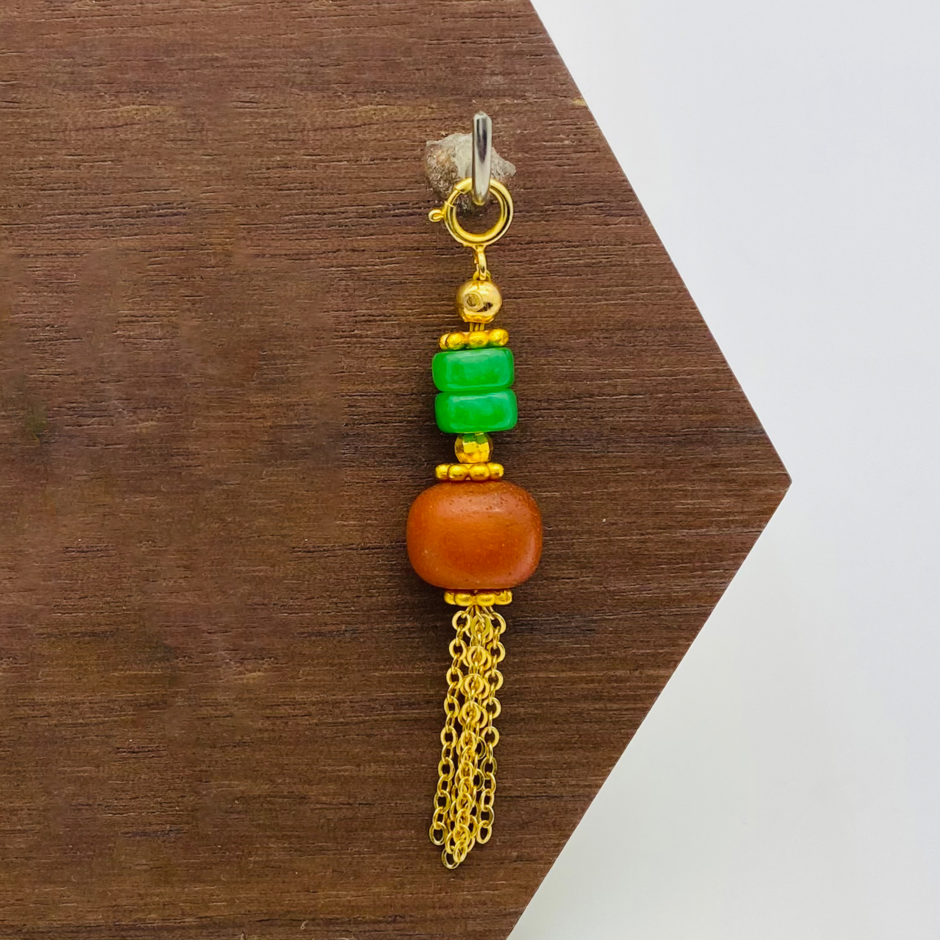 荔枝耳饰材料包妖精耳环2025新款爆款高级感C形耳圈手工diy配件