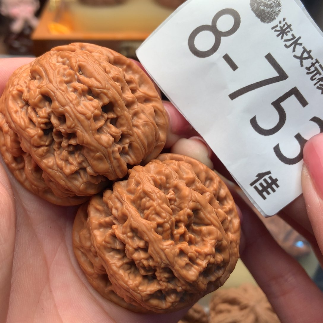 文玩核桃把件44粗筋