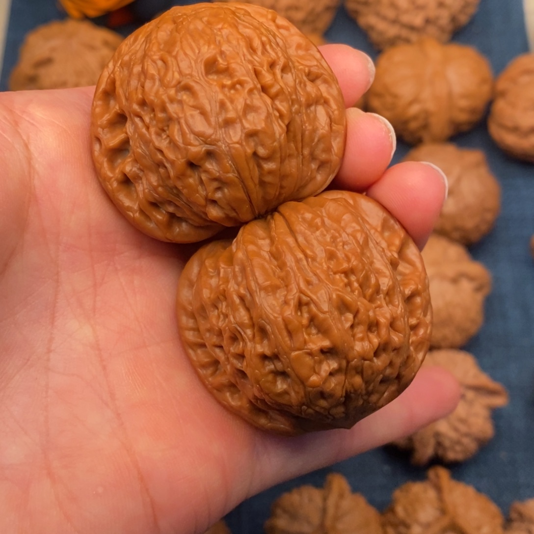 文玩核桃把件42精品铁锤44.6克