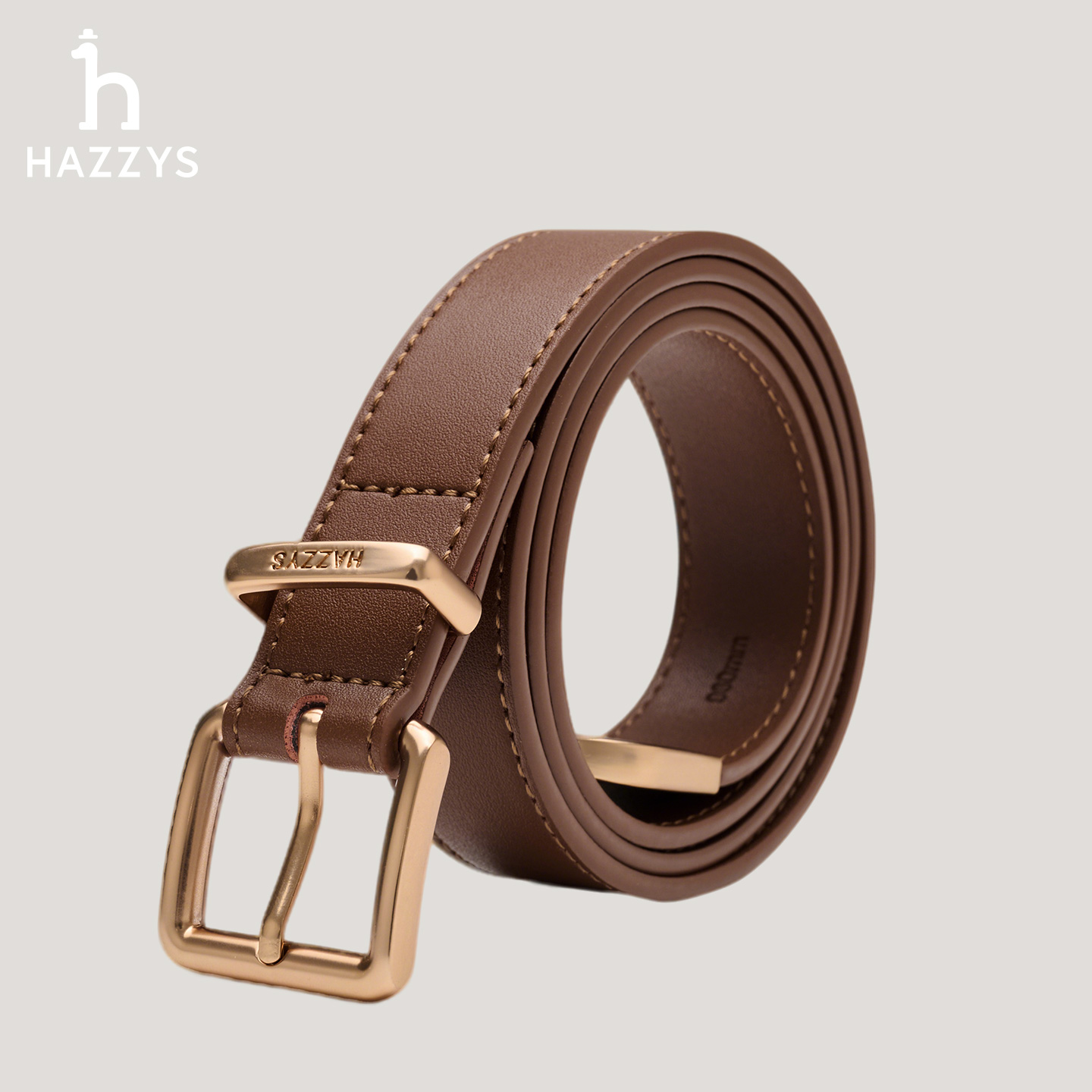 【商场同款】HAZZYS哈吉斯高质感穿搭时尚气质腰带潮流休闲简约皮带