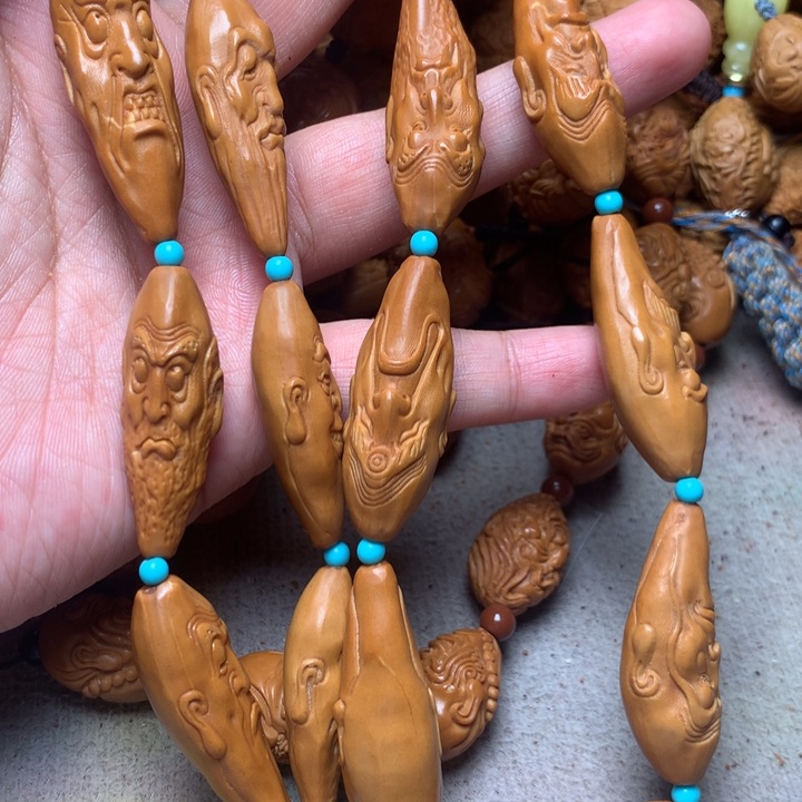 橄榄核手串/手链头一次