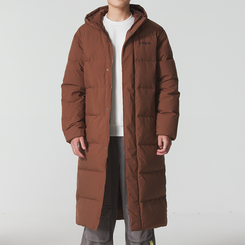 adidas阿迪达斯羽绒服男装女装冬季新款休闲服连帽羽绒外套JW1691