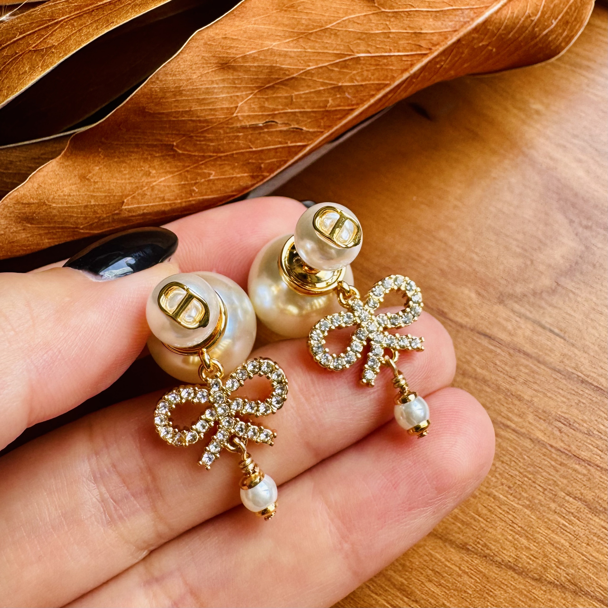 HEFY/HEFY 铜合金锆石耳饰 法式轻奢气质E581