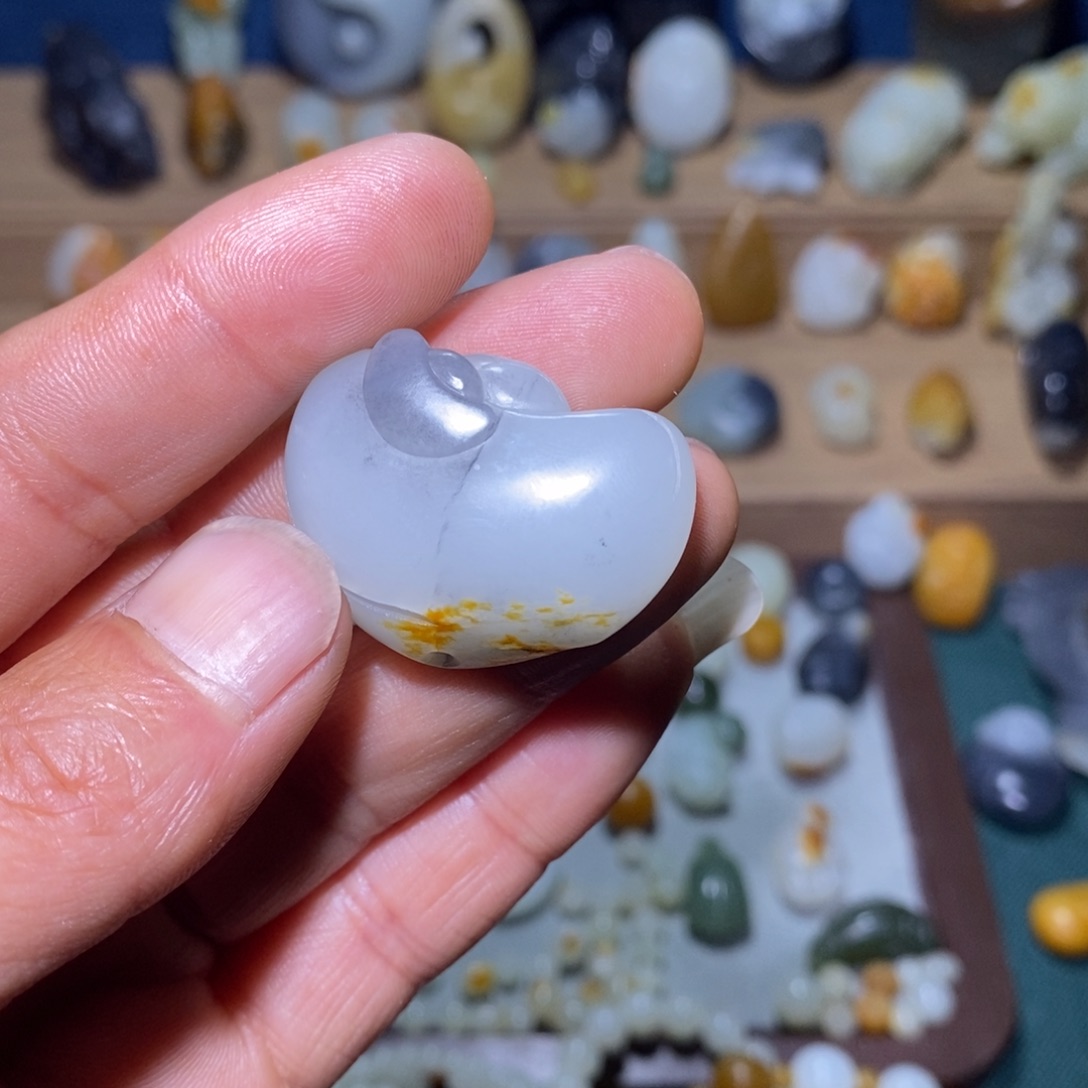 和田玉吊坠(不含链)未镶嵌