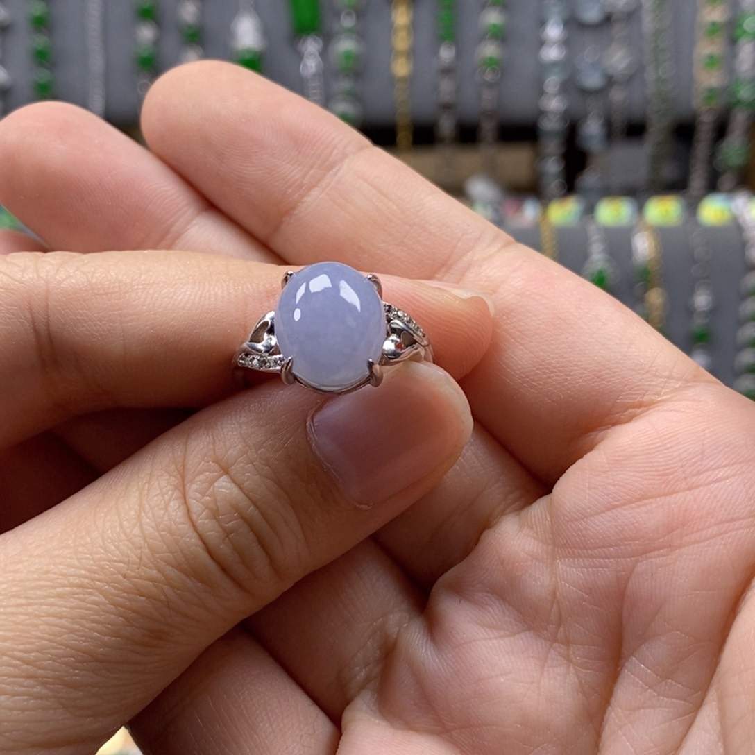 颈饰银S925镶嵌翡翠薛**?