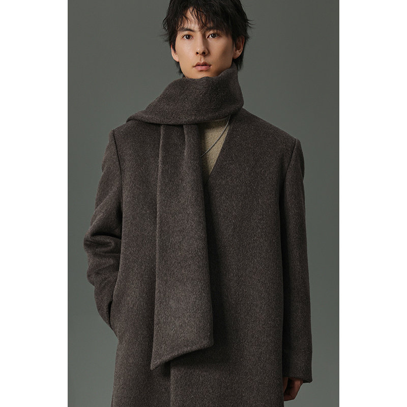 【单围巾链接】羊毛围巾围脖/可配任意短中长款大衣及外套/百搭潮流
