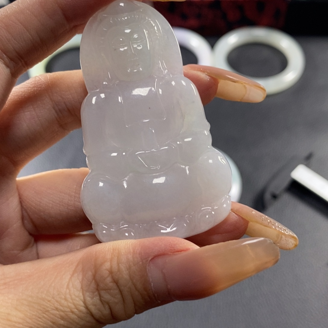 阿***哥翡翠未镶嵌颈饰天然翡翠