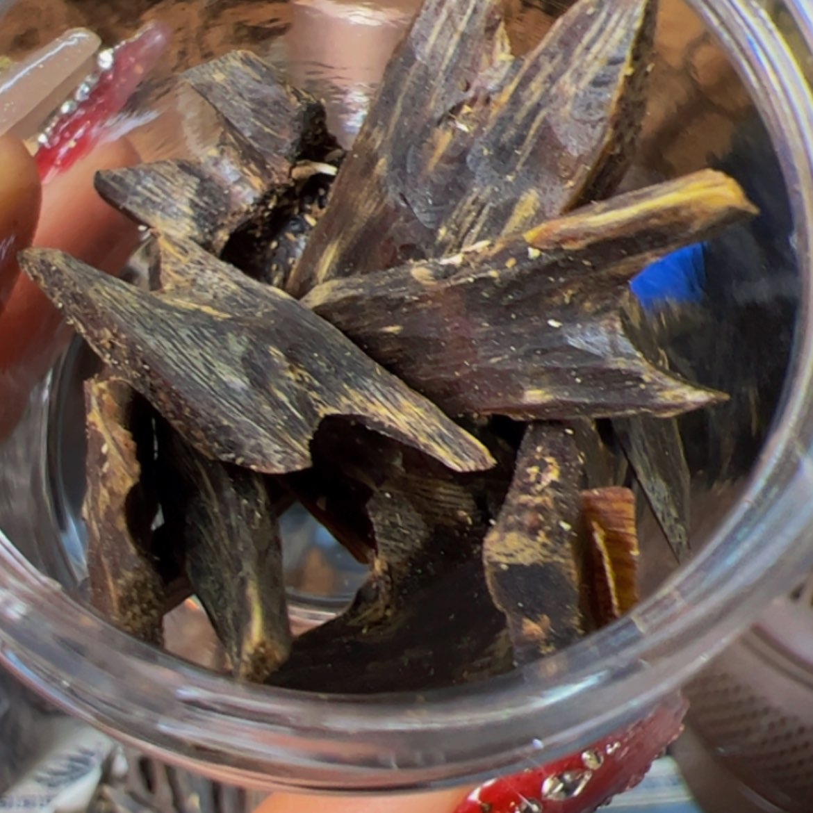 【闪购商品】沉香手把件奇楠紫棋高端老块料20克