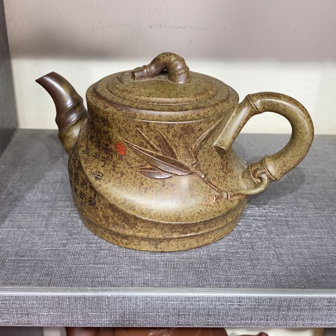 紫砂茶壶原矿手工110