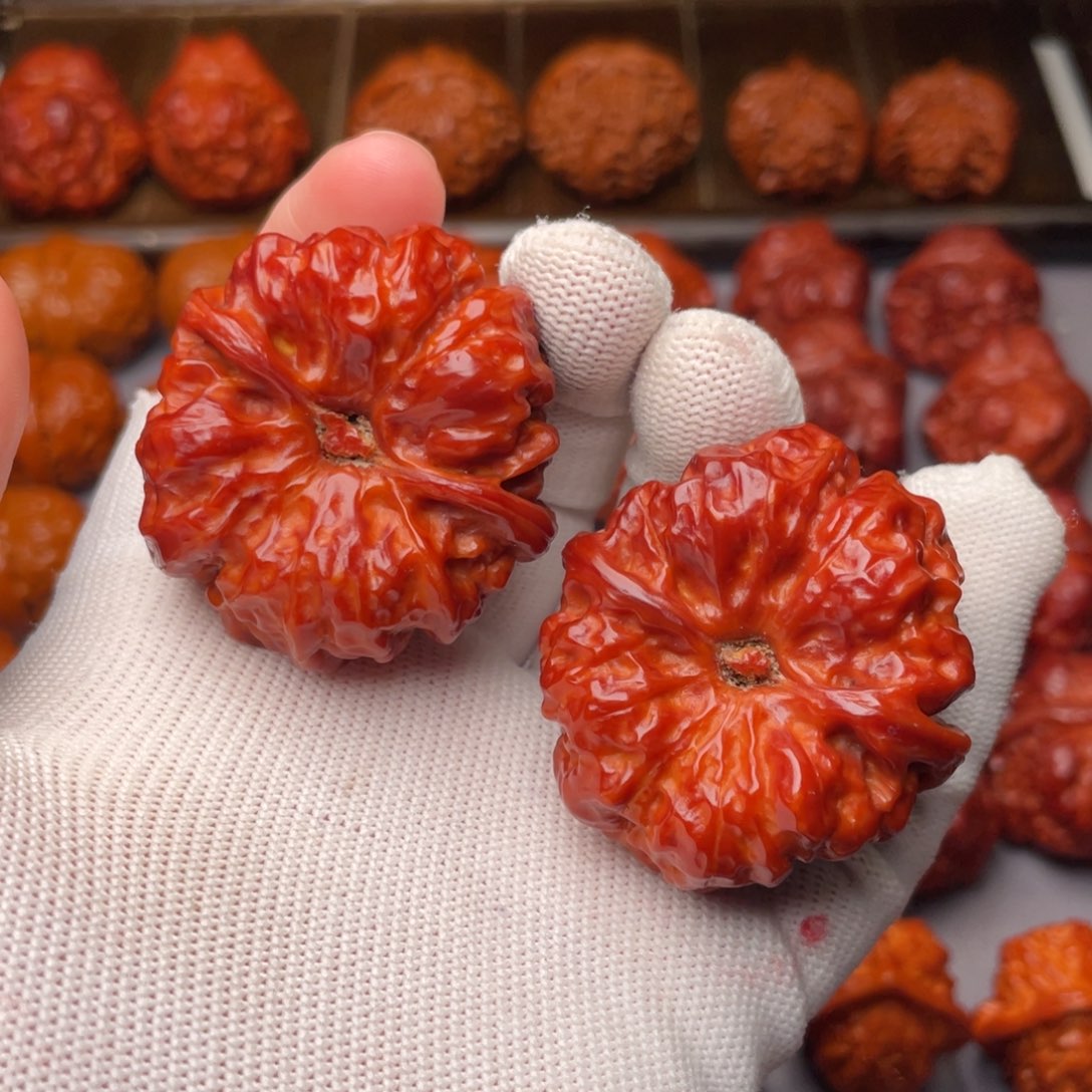 文玩核桃把件蛤蟆头42