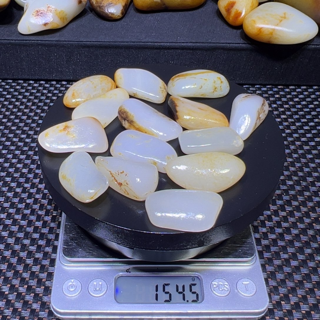 华***子和田玉（子料）未镶嵌吊坠(不含链)