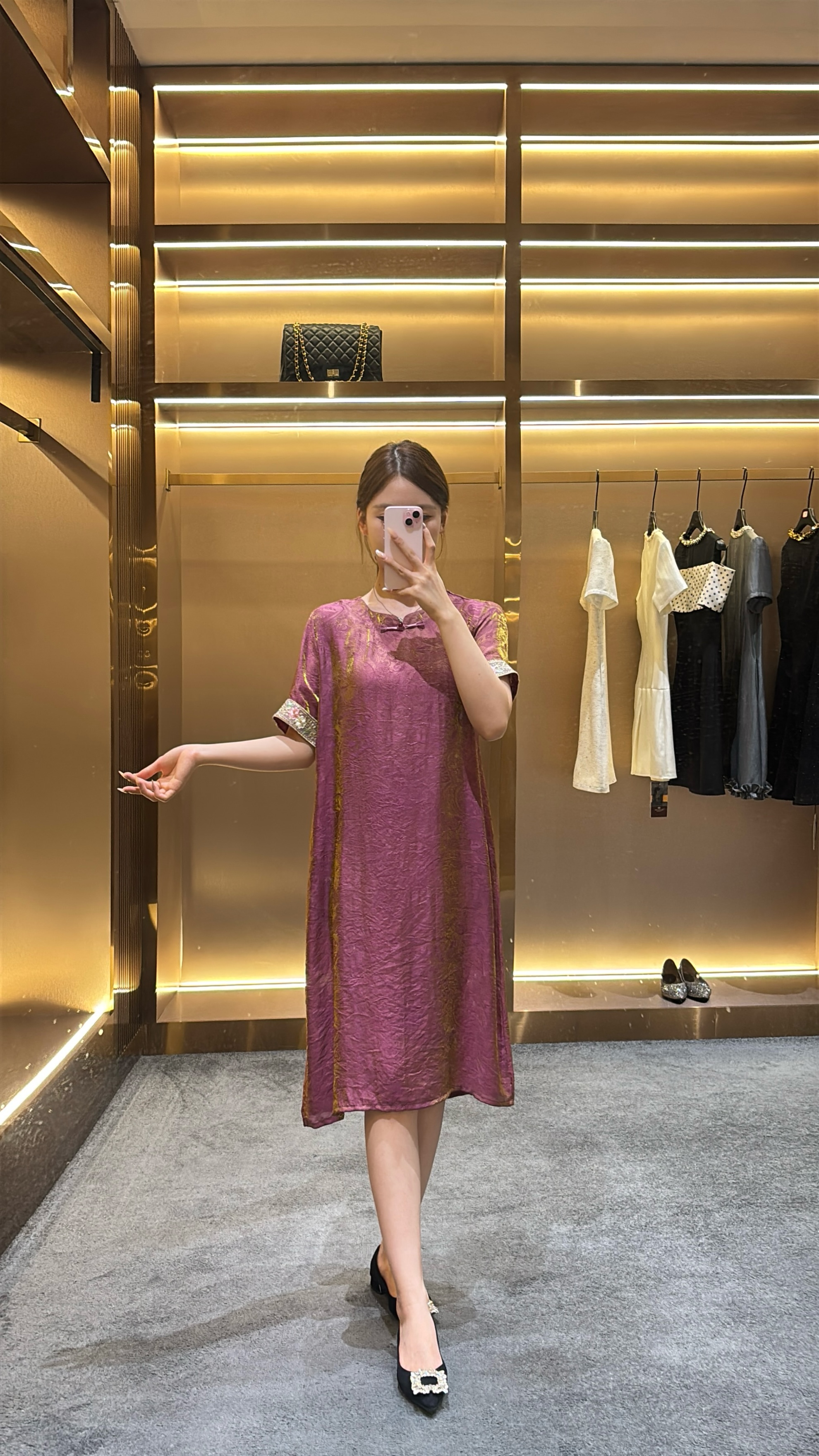 【SS专属 B53】新款连衣裙时尚高档潮流女士长裙