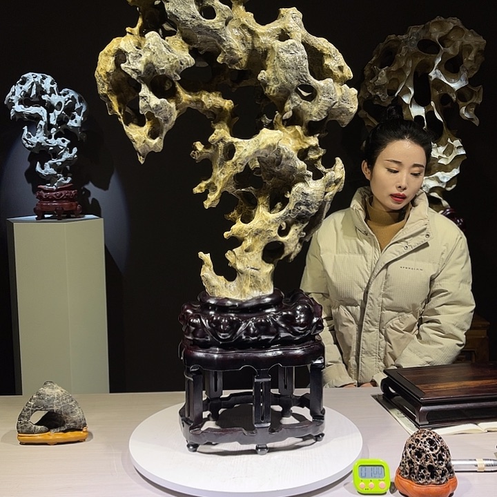 如**愿太湖石太湖石摆件