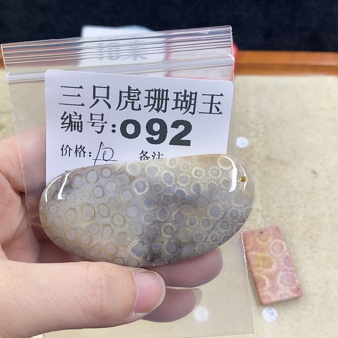 硅化珊瑚（珊瑚玉）1未镶嵌?***小