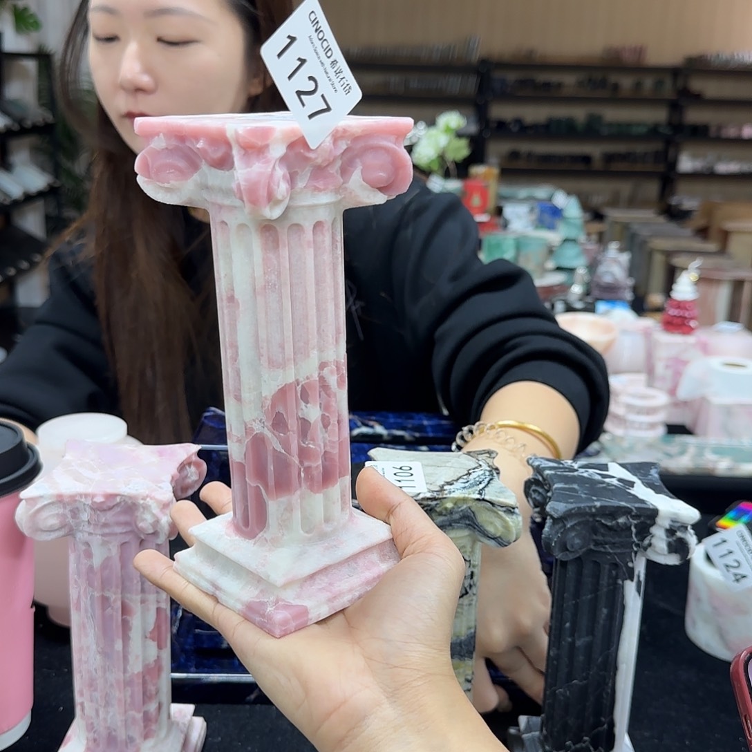 石材1127粉澳宝罗马柱