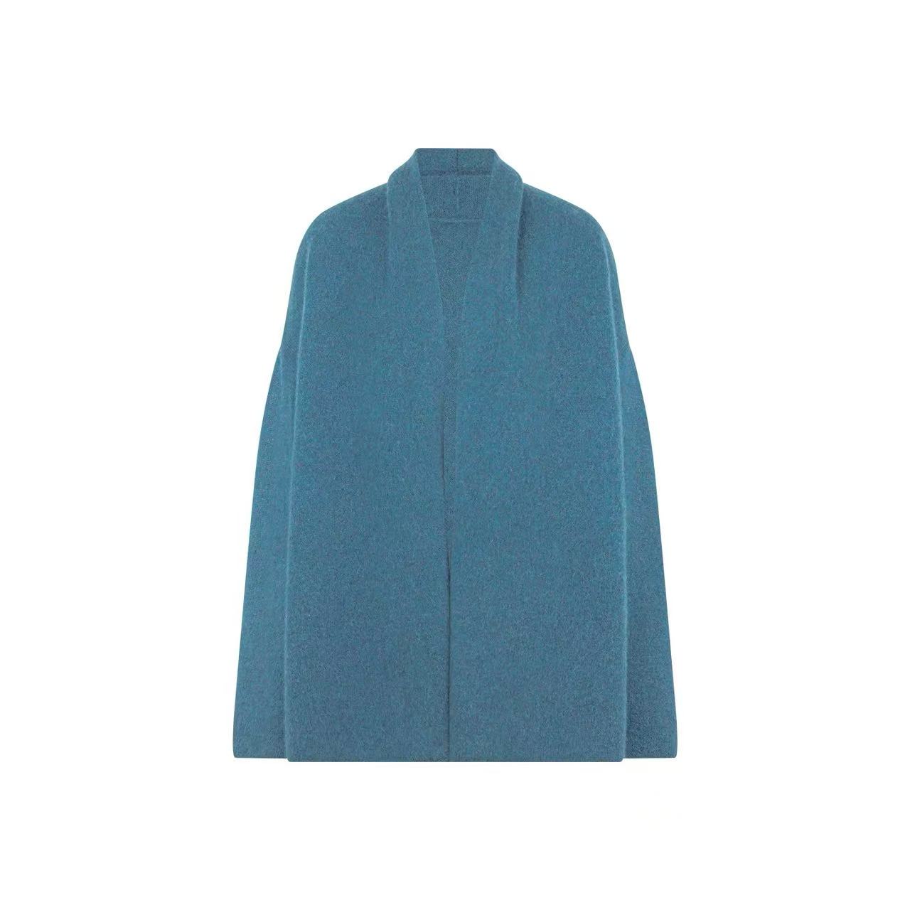 蓝彩拉绒开衫蓝彩拉绒开衫