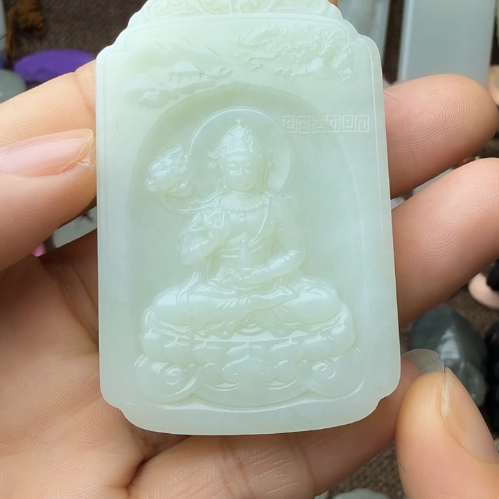 和田玉（糖玉）未镶嵌挂件