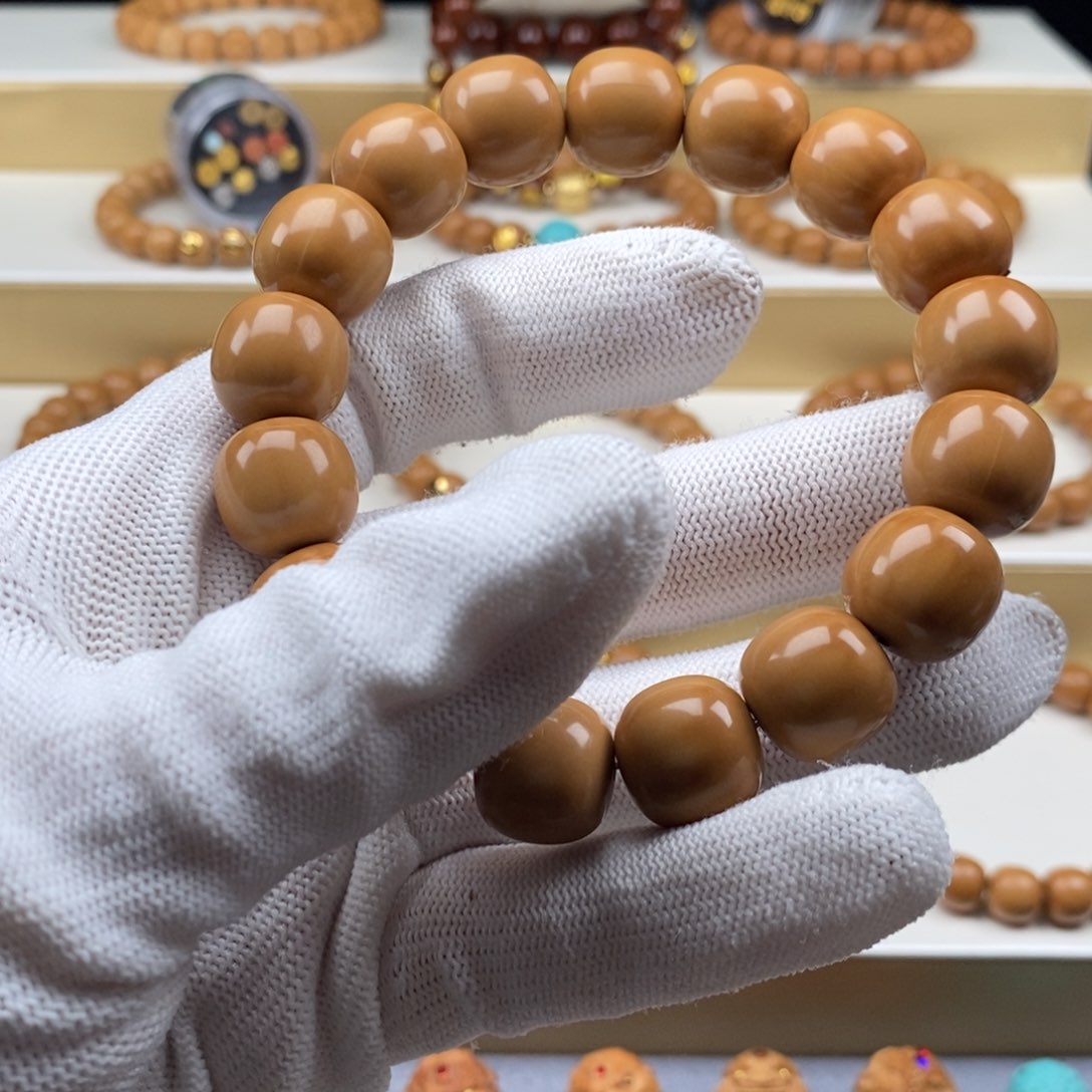 猴头核桃手串M**.全品无瑕