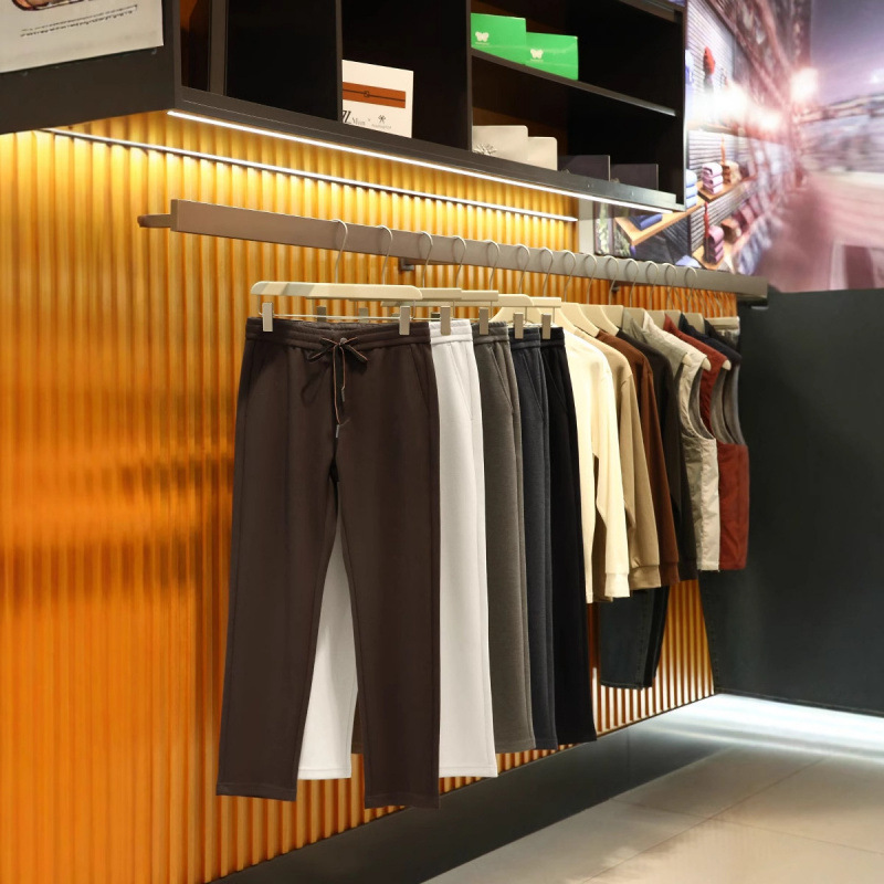 【意式高奢】臻贵美学秋冬羊毛混纺保暖简约轻商务通勤百搭休闲裤