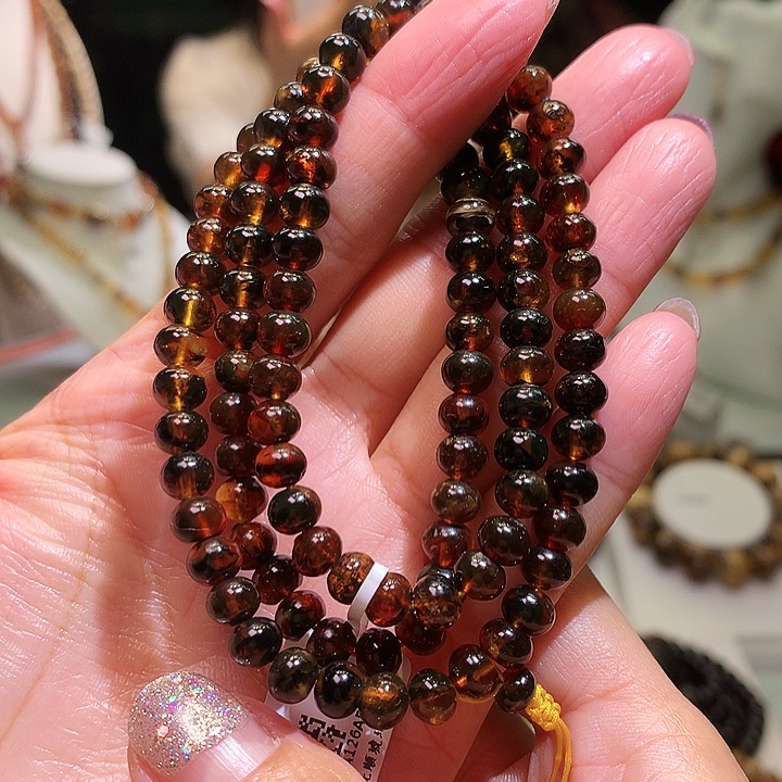 琥珀裸石未镶嵌6m琥珀