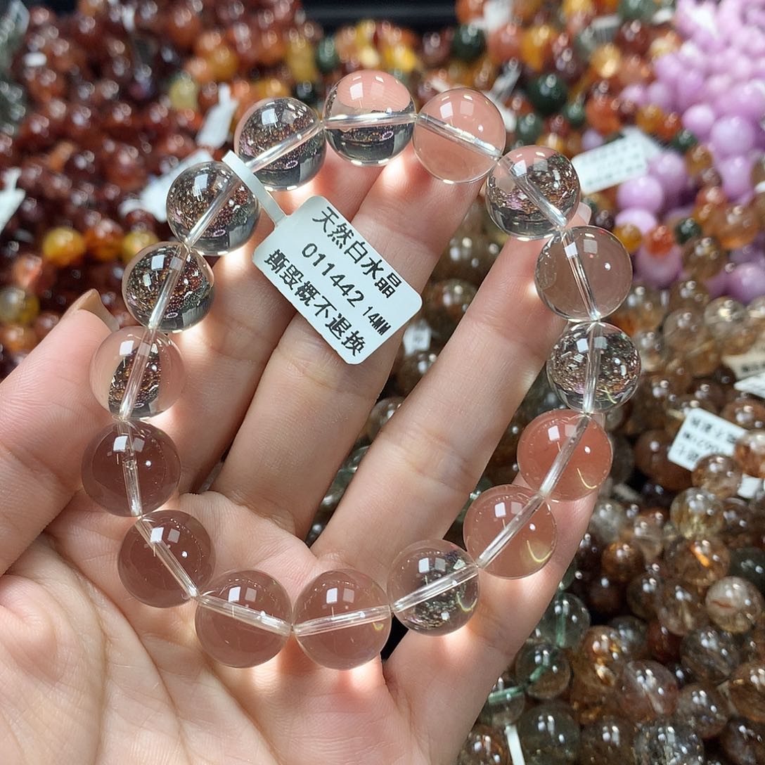 水晶手链未镶嵌，