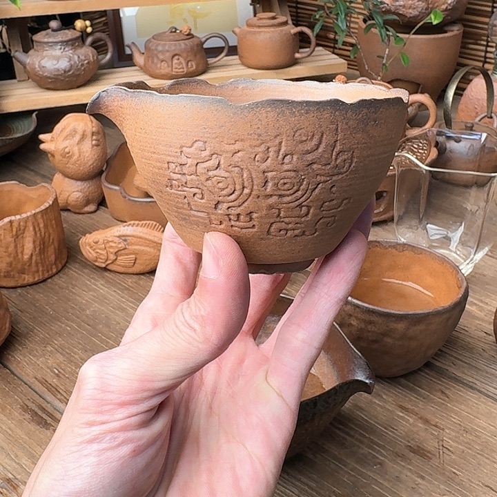 原矿老岩泥茶器系列