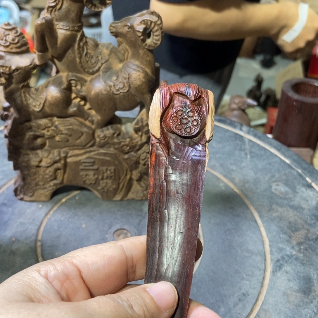 往***意木开播摆件福利放漏