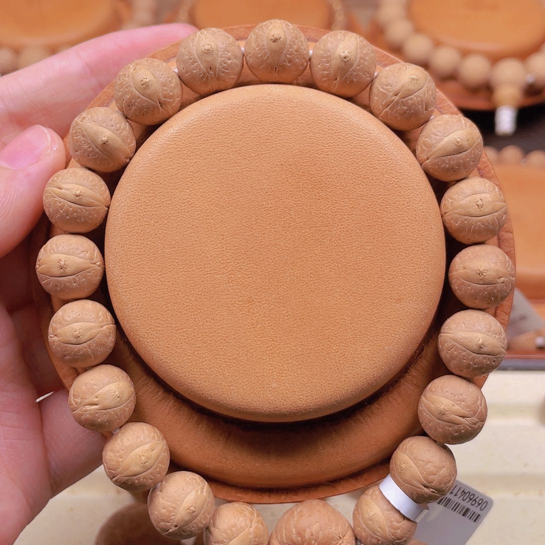 凤眼菩提手串厚皮壳12尺寸