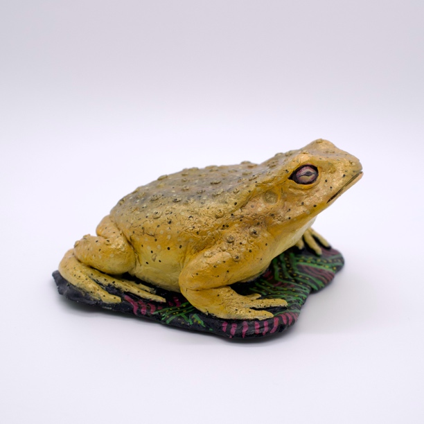 王甜心雕塑《蛤蟆》限量1件 手工制作荣誉出品