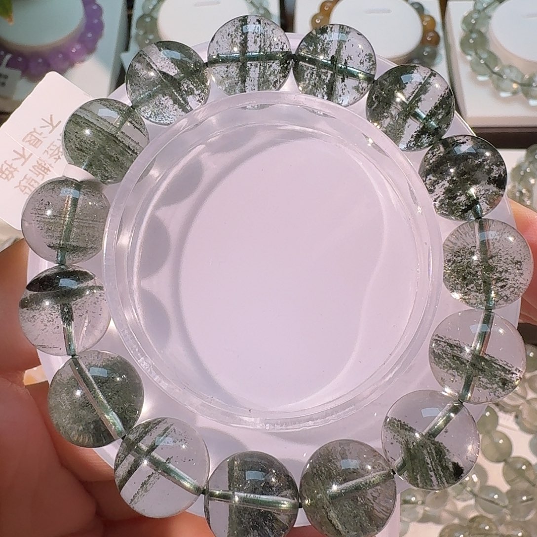 水晶手链未镶嵌绿幽灵