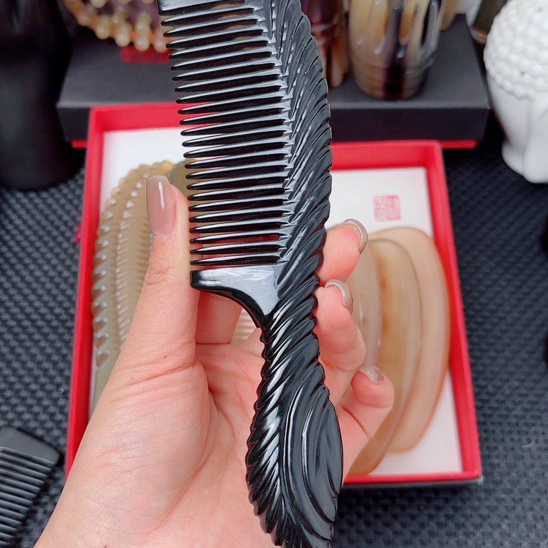纯天然纯牛角手工制作