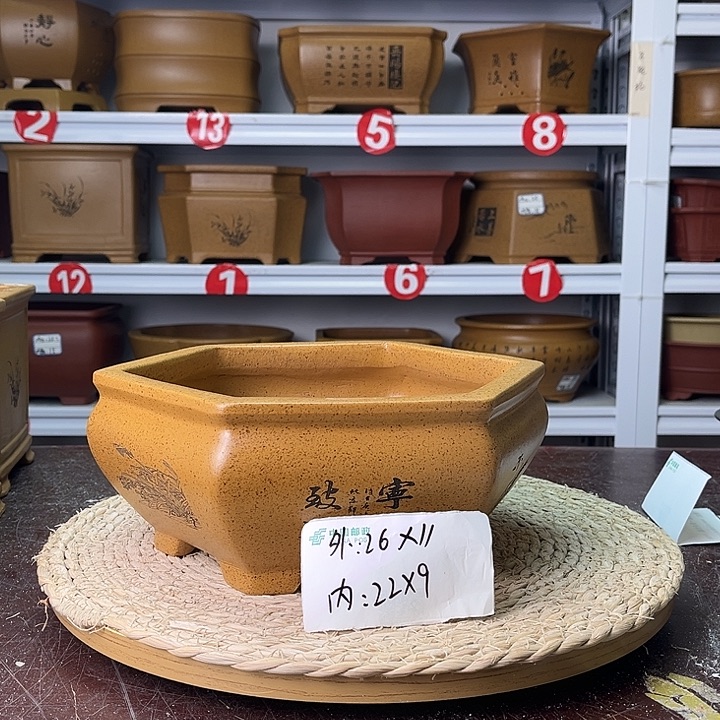 紫砂花盆紫砂艺术