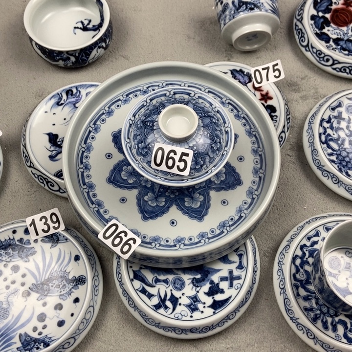 绥***业瓷片手工手绘手工制作