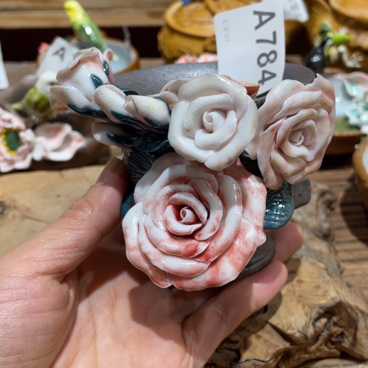手工制作陶瓷茶具茶杯青蛙