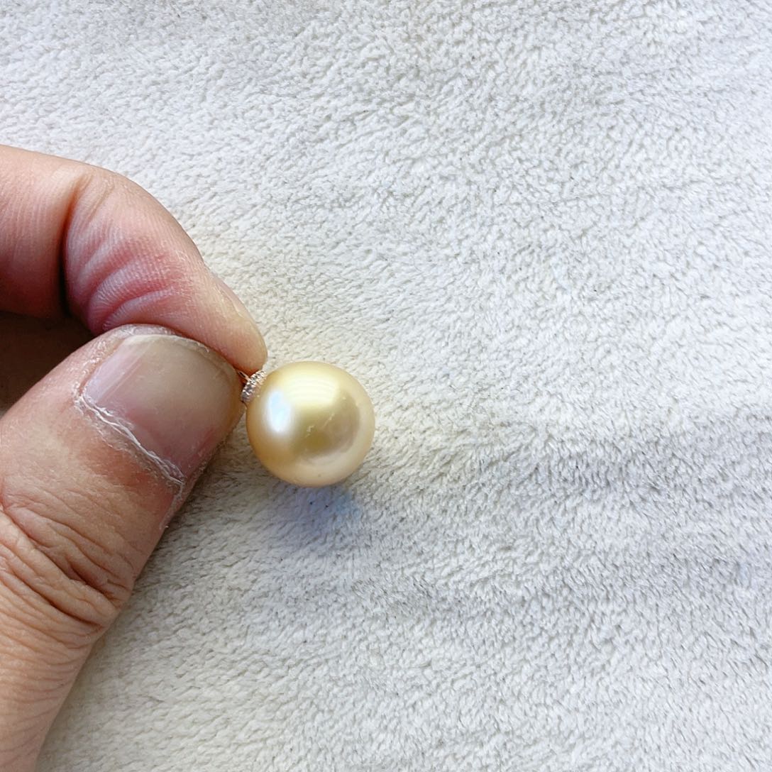 海水珍珠颈饰18K金镶嵌