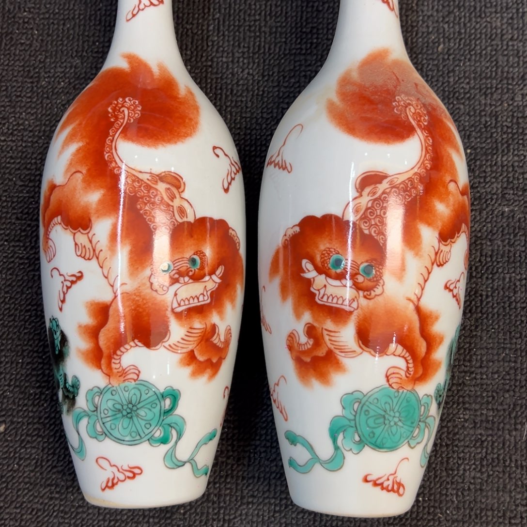 明***身瓷片瓷器摆件、茶室雅器