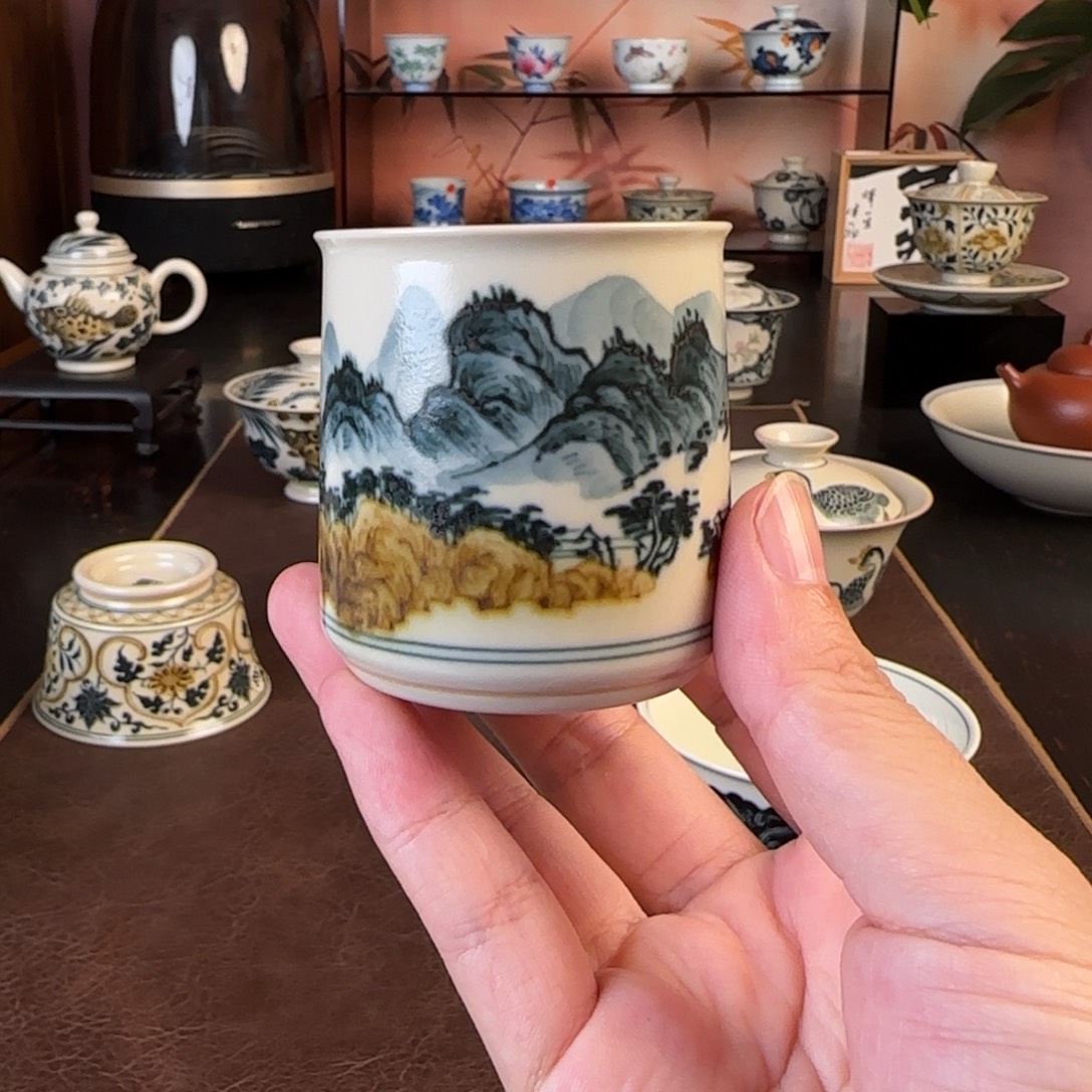 一生一物釉里金上新